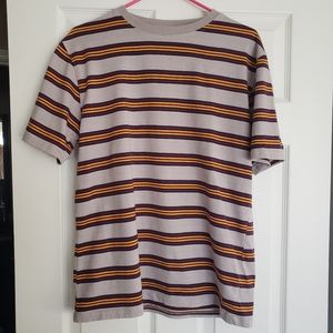 Zine Striped T-shirt - gray